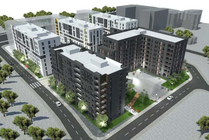 Shtepi ne shitje Apartament ne Tirane, 1+1, Mobilimi Bosh, pa mobiluar, Pagesa 91,700  Euro.