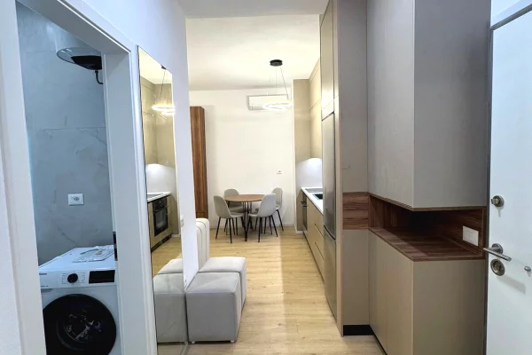 Shtepi me qera Apartament ne Tirane, 1+1, Mobilimi E mobiluar, Pagesa 50,000  Leke.