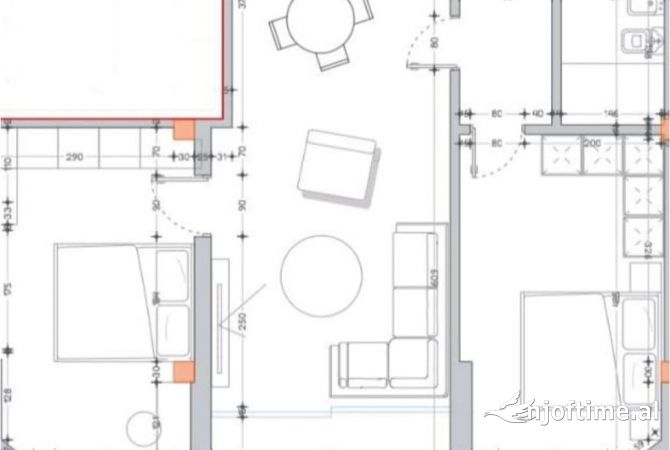 Shtepi ne shitje Apartament ne Tirane, 2+1, Mobilimi E mobiluar, Pagesa 173,000  Euro.