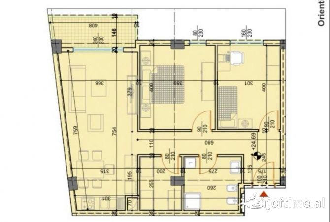 Shtepi ne shitje 2+1 ne Tirane - 146,000 Euro