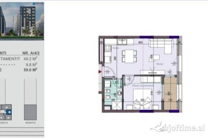 Casa in vendita 1+1 a Tirana - 68,000 Euro