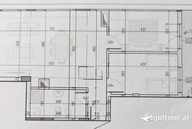 Shtepi ne shitje 2+1 ne Tirane - 159,000 Euro