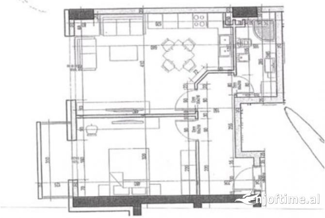 Shtepi ne shitje 1+1 ne Tirane - 88,000 Euro