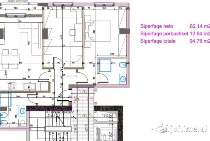 Shtepi ne shitje 2+1 ne Tirane - 142,200 Euro