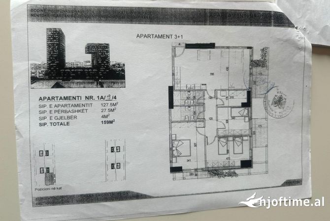 Ambient biznesi me qera 3+1 ne Tirane - 1,400 Euro