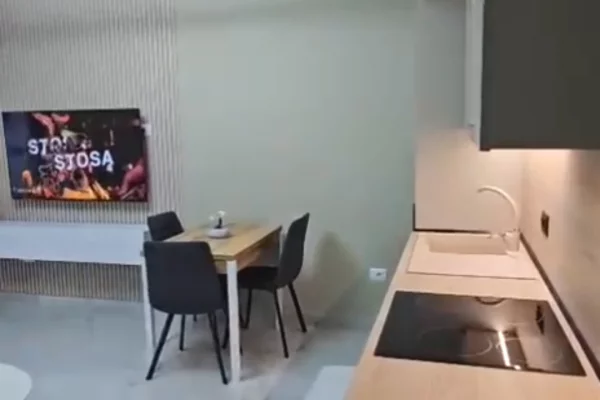 Shtepi me qera Apartament ne Tirane, 1+1, Mobilimi E mobiluar, Pagesa 470  Euro.