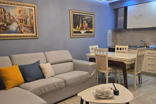 Jepet me qera 1+1+1 ballkon rruga ferit xhajko