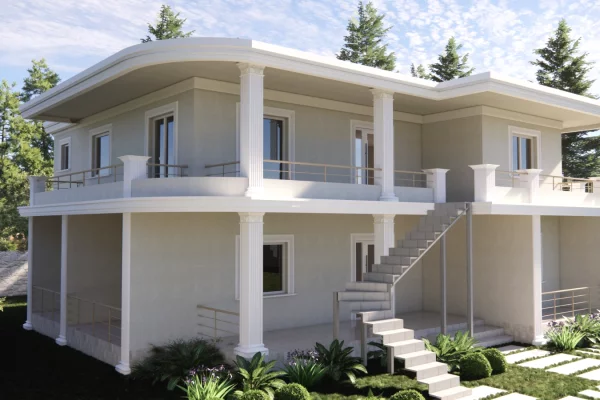 Villa di lusso in affitto a Tirana 6+1, Vuoto