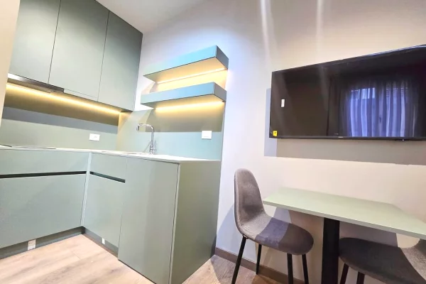 Shtepi ne shitje Apartament ne Tirane, Garsoniere, Mobilimi E mobiluar, Pagesa 289,000  Euro.