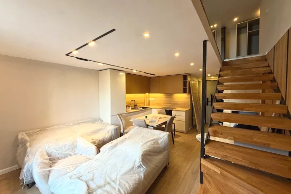 Duplex (2 storey house) for rent in Tirana 1+1, Furnished