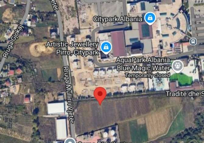 Truall ose Toke  ne Tirane - 880,000 Euro
