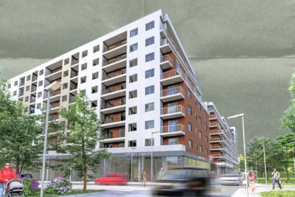 Shitet Apartament 1+1 ne Paskuqan tek Space City