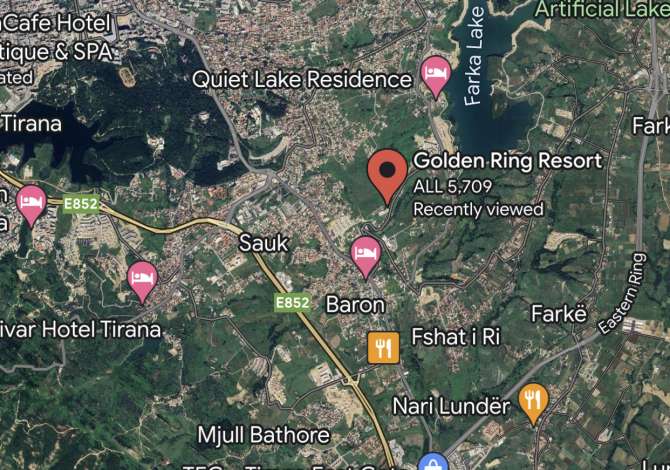 Truall ose Toke ne Tirane - 84,000 Euro