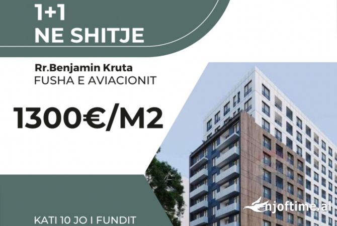 Shtepi ne shitje 1+1 ne Tirane - 89,000 Euro
