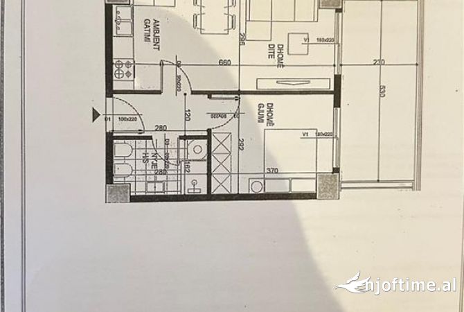 Shtepi ne shitje 1+1 ne Tirane - 108,500 Euro