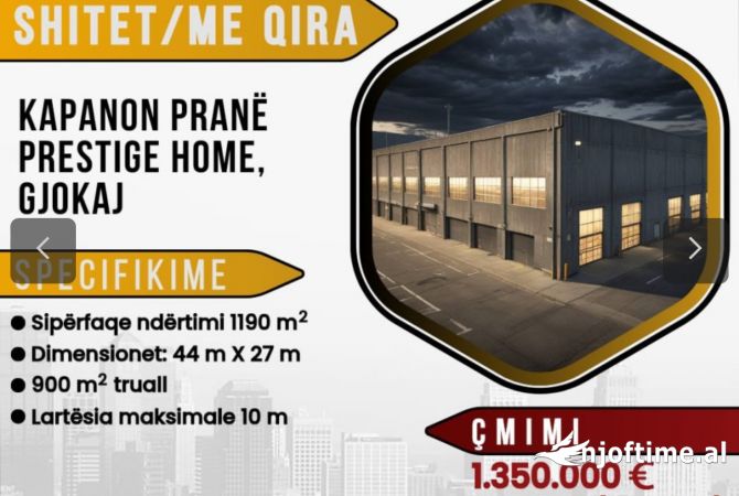 Ambient biznesi ne shitje 4+1 ne Tirane - 1,350,000 Euro