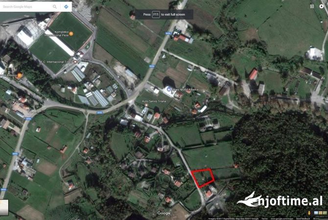 Terreno in vendita  a Tirana - 153,000 Euro