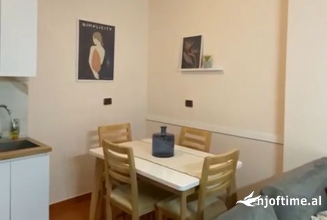 Shtepi ne shitje Apartament ne Tirane, 1+1, Mobilimi E mobiluar, Pagesa 180,000  Euro.