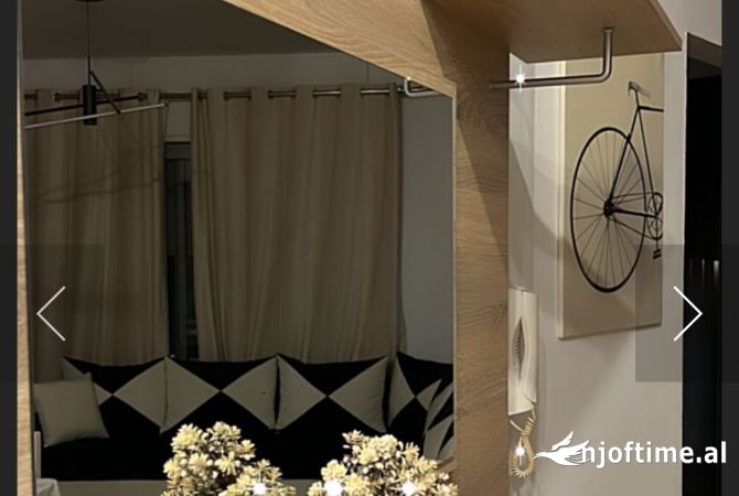 Shtepi me qera Apartament ne Tirane, 1+1, Mobilimi E mobiluar, Pagesa 550  Euro.