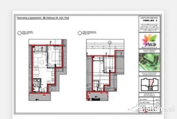 House for Sale 1+1 in Tirana - 115,000 Euro