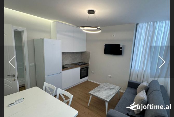 Shtepi me qera Apartament ne Tirane, 1+1, Mobilimi E mobiluar, Pagesa 55,000  Leke.