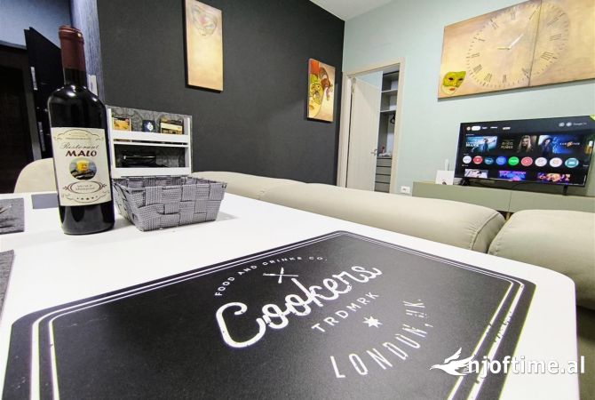 Shtepi me qera Apartament ne Tirane, 1+1, Mobilimi E mobiluar, Pagesa 600  Euro.