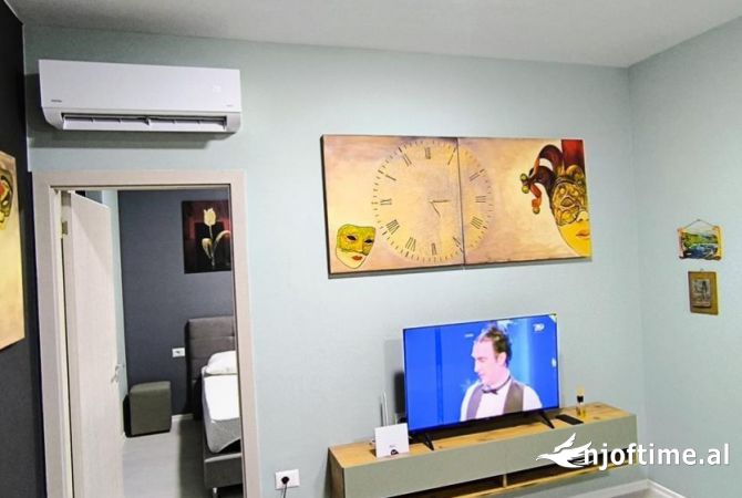 Shtepi me qera Apartament ne Tirane, 1+1, Mobilimi E mobiluar, Pagesa 600  Euro.