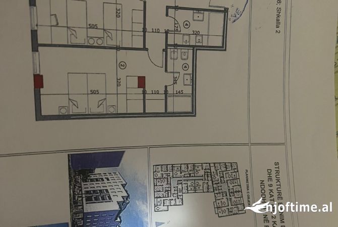Shtepi ne shitje 2+1 ne Tirane - 165,000 Euro