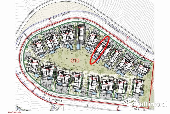 Luxury villas for sale in Himara 5+1, Emty