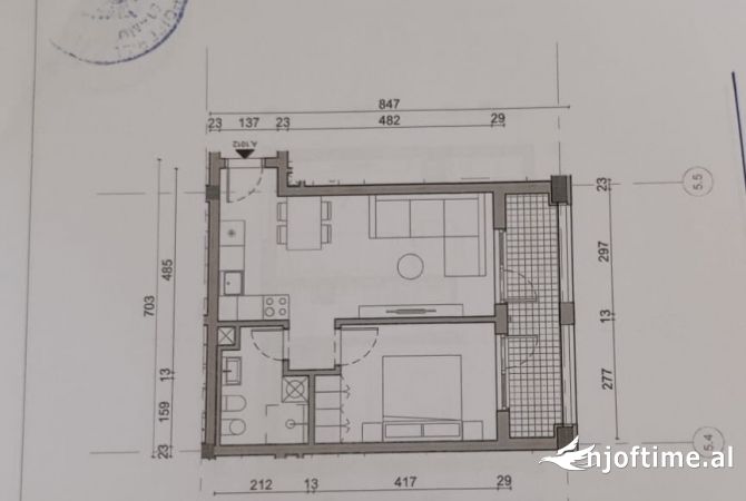 Shtepi ne shitje 1+1 ne Tirane - 81,270 Euro