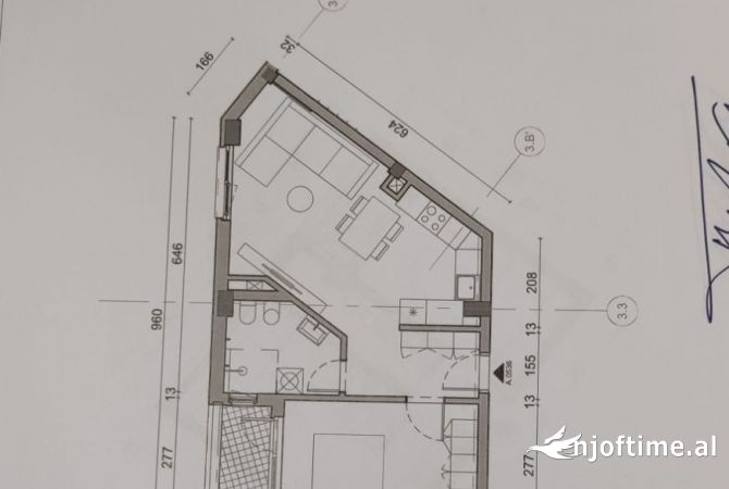 Shtepi ne shitje 1+1 ne Tirane - 88,425 Euro