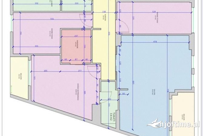 Shtepi ne shitje Apartament ne Tirane, 3+1, Mobilimi Bosh, pa mobiluar, Pagesa 300,000  Euro.