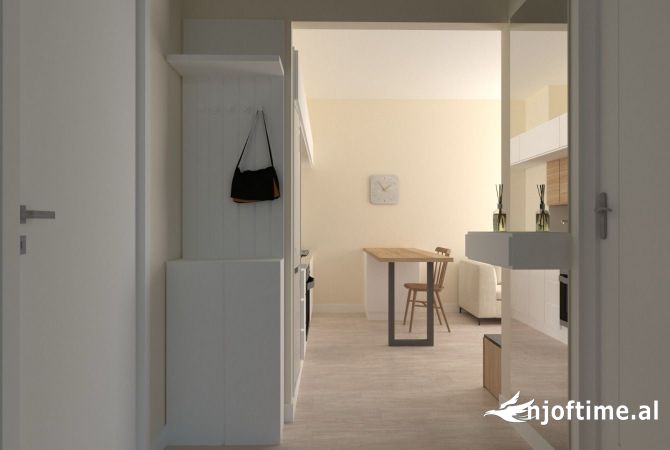 Shtepi ne shitje Apartament ne Tirane, 1+1, Mobilimi Bosh, pa mobiluar, Pagesa 95,000  Euro.