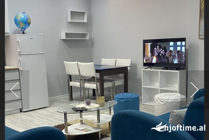 Shtepi me qera Apartament ne Tirane, 1+1, Mobilimi E mobiluar, Pagesa 63,000  Leke.