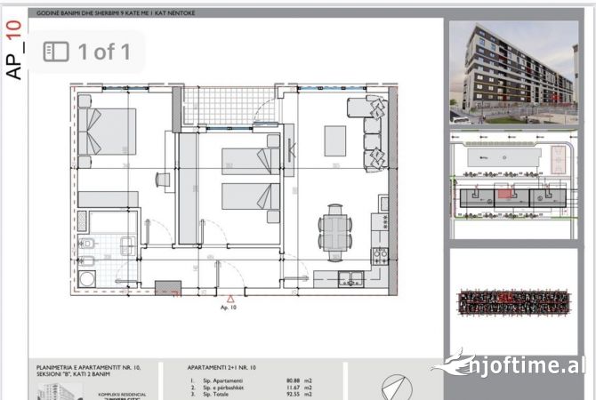 Shtepi ne shitje Apartament ne Tirane, 2+1, Mobilimi E mobiluar, Pagesa 130,000  Euro.