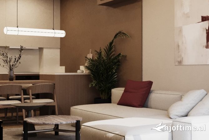 Shtepi me qera Apartament ne Tirane, 2+1, Mobilimi E mobiluar, Pagesa 75,000  Leke.