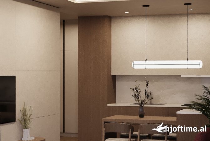 Shtepi me qera Apartament ne Tirane, 2+1, Mobilimi E mobiluar, Pagesa 75,000  Leke.