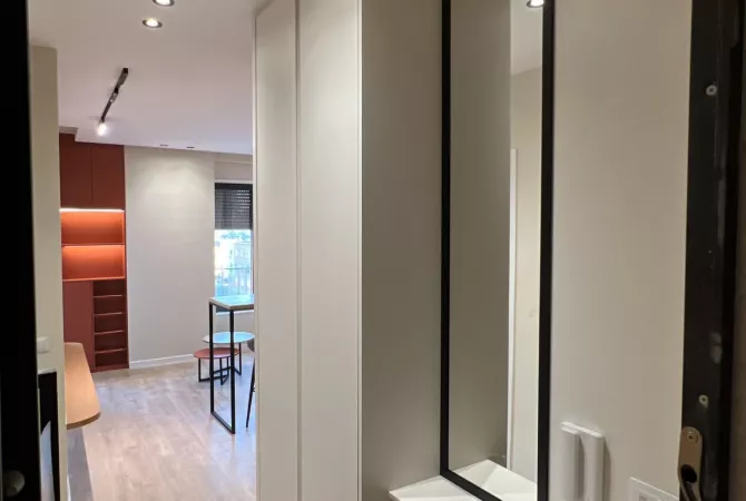 Shtepi me qera Apartament ne Tirane, 1+1, Mobilimi E mobiluar, Pagesa 70,000  Leke.