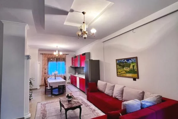 Shtepi me qera Apartament ne Tirane, 2+1, Mobilimi E mobiluar, Pagesa 50,000  Leke.