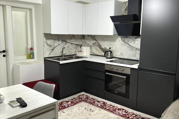 Shtepi me qera Apartament ne Tirane, 1+1, Mobilimi E mobiluar, Pagesa 43,000  Leke.