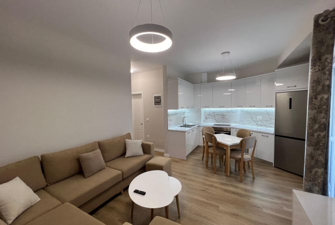 Shtepi me qera Apartament ne Tirane, 1+1, Mobilimi E mobiluar, Pagesa 550  Euro.