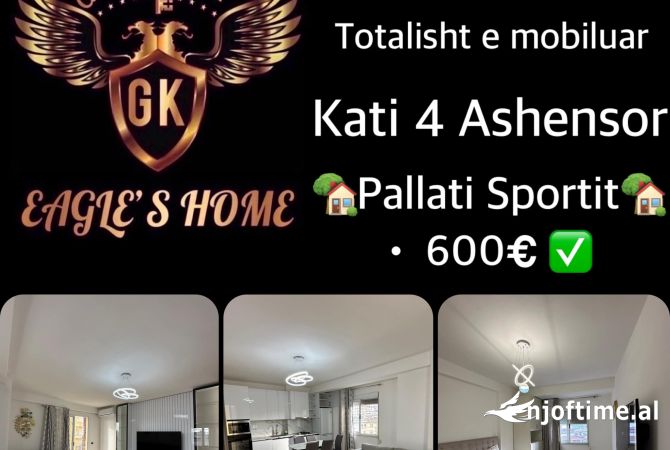 Shtepi me qera 2+1 ne Durres - 600 Euro