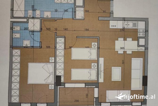 Casa in vendita 2+1 a Tirana - 105,000 Euro