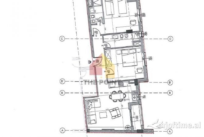 Shtepi ne shitje 2+1 ne Tirane - 162,550 Euro
