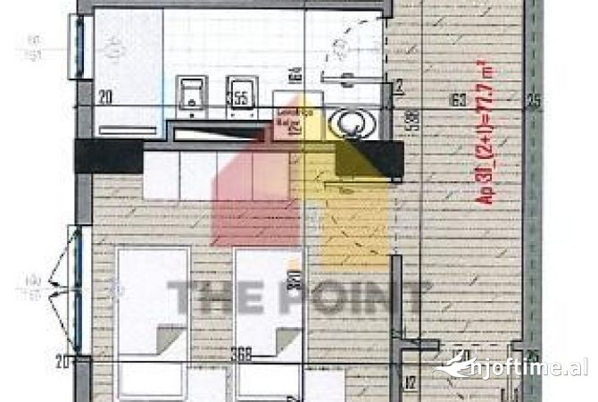 Shtepi ne shitje 2+1 ne Tirane - 79,500 Euro