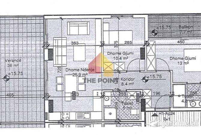 Shtepi ne shitje 2+1 ne Durres - 227,000 Euro