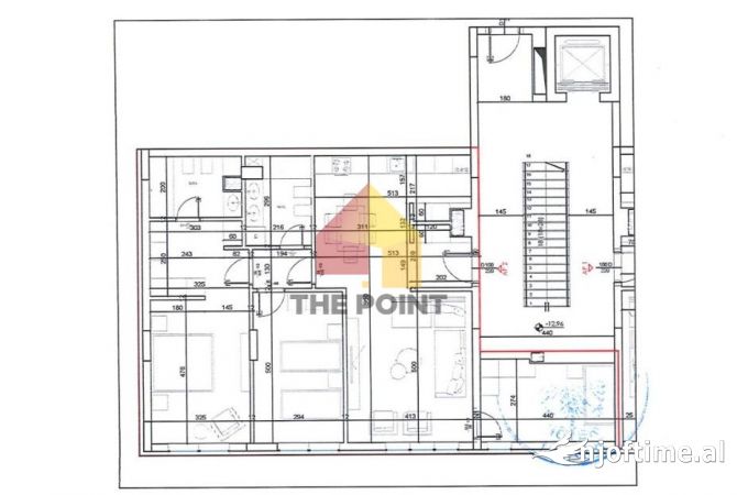 Shtepi ne shitje Apartament ne Tirane, 3+1, Mobilimi Bosh, pa mobiluar, Pagesa 210,000  Euro.