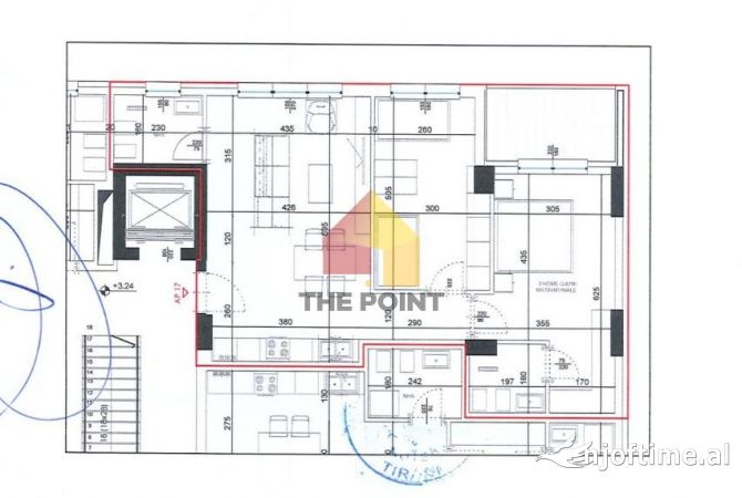 Shtepi ne shitje 2+1 ne Tirane - 179,000 Euro