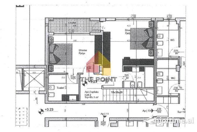 Shtepi ne shitje Duplex(shtepi me 2 kate) ne Tirane, 3+1, Mobilimi Bosh, pa mobiluar, Pagesa 226,000  Euro.