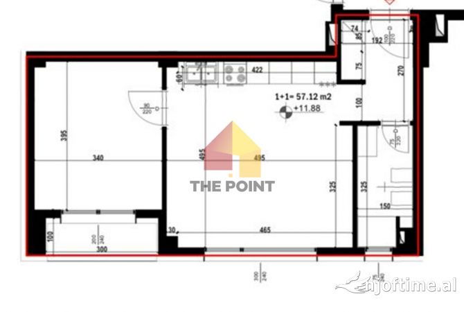 Ambient biznesi me qera 3+1 ne Tirane - 800 Euro